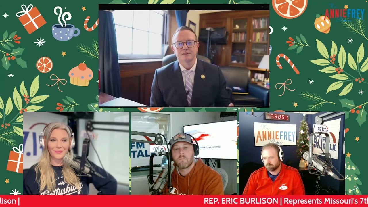 Депутат Берлисон в программе Энни Фрей 17 декабря.