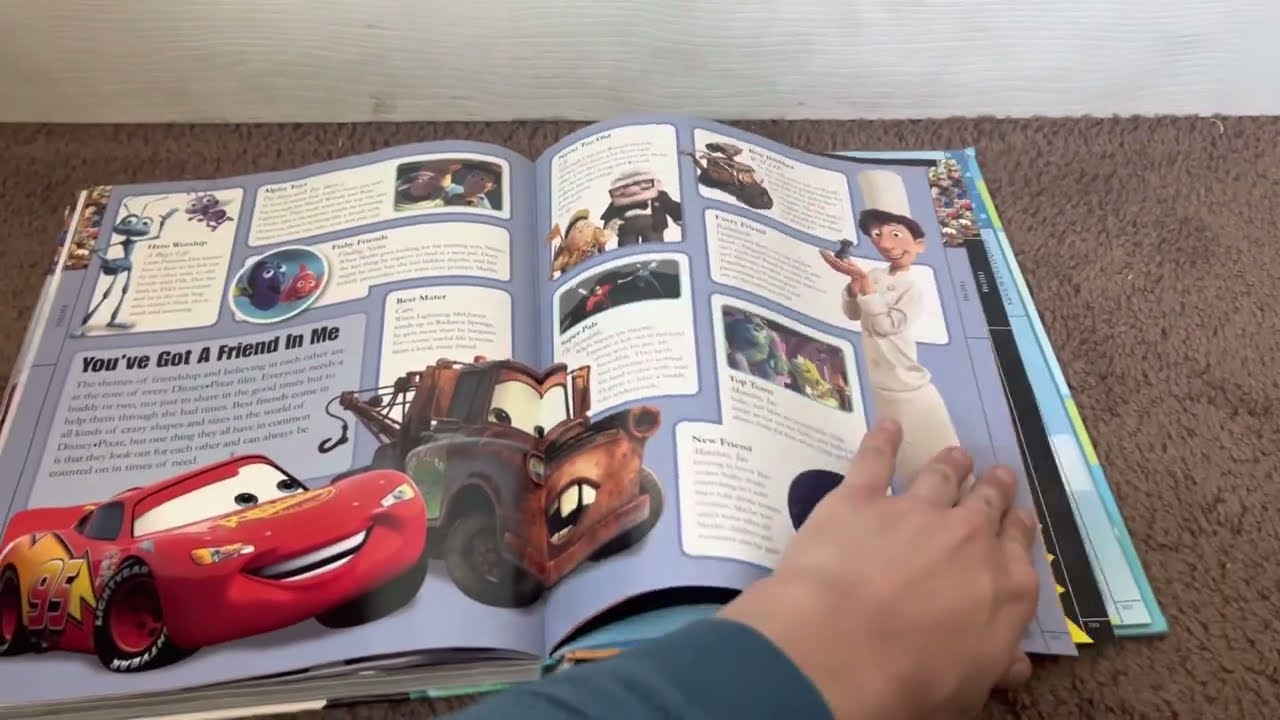 Pixarpedia book review part 2 themes - YouTube
