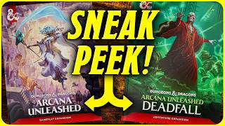 Arcana Unleashed for Dungeons and Dragons SNEAK PEEK!