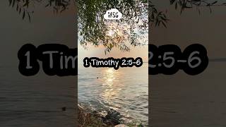 A Bible verse about Jesus Christ ✝️ 1 Timothy 2:5-6 A Bible verse about Jesus Christ ✝️ 1 Timothy 2:5-6