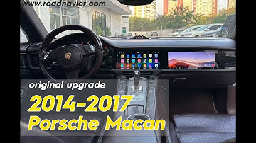 2013 2014 2015 2016 2017 Porsche Macan Install Android Dual Screen Stereo DIY #porschemacan