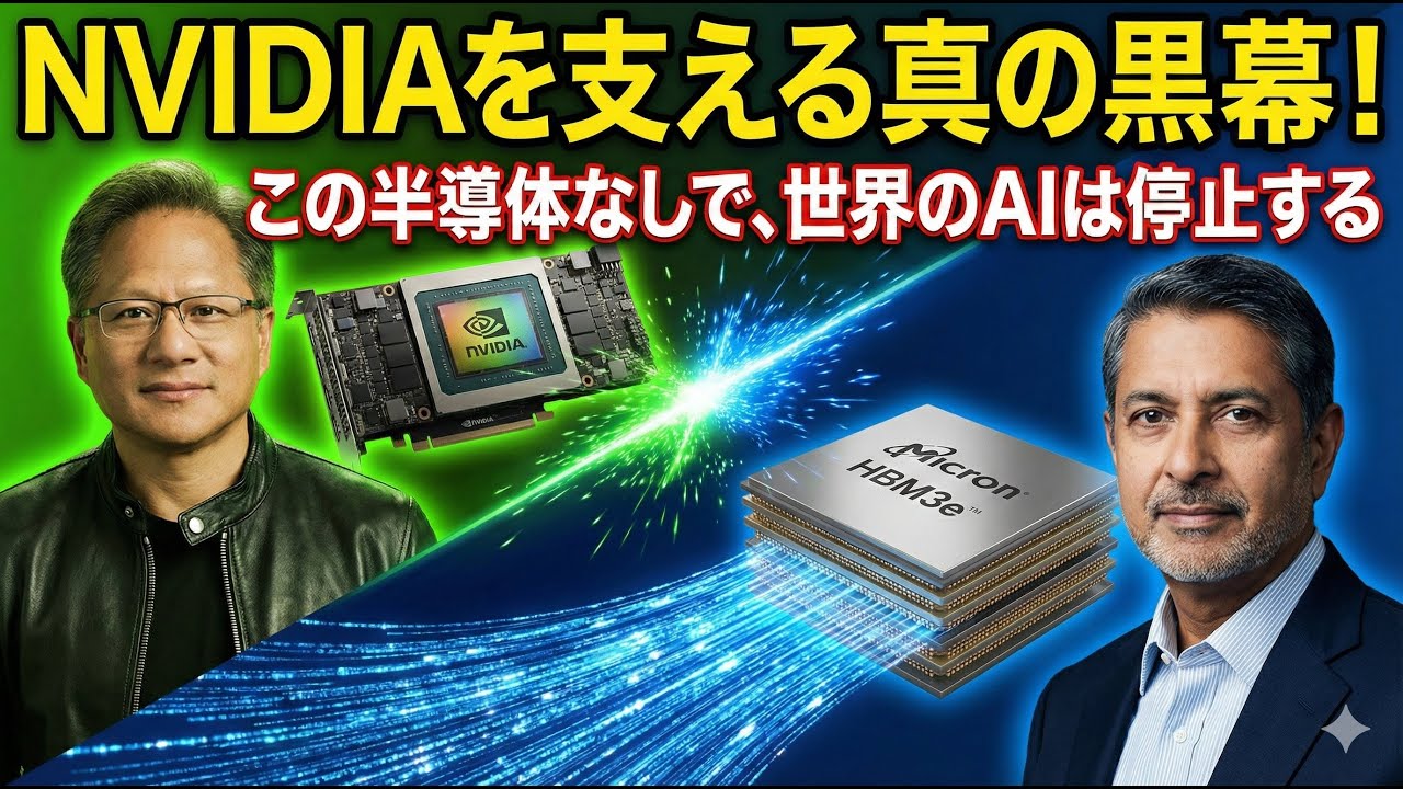 NVIDIAを支える真の黒幕！この半導体なしで、世界のAIは停止する！