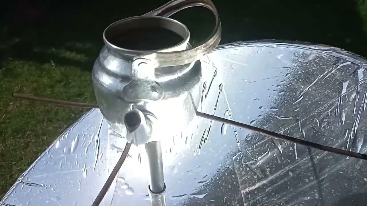 طباخ شمسي . بديل الغاز و النفط و الكهرباء .. العراقي يصنع المعجزات