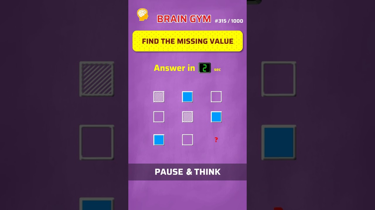 Picture Pattern puzzle # 5 | Puzzles with Answer | BrainGym | 