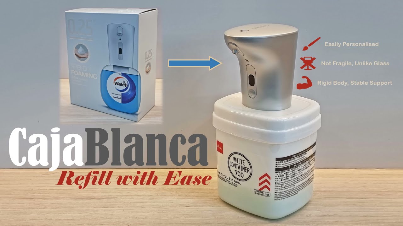 Costeffective Refill of Walch Auto Foaming Hand Soap, Modify Once for