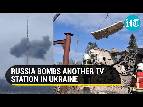 Ukraine War 9 Killed As Russian Missiles Target TV Building In Rivne 2nd TV Station Hit In March 