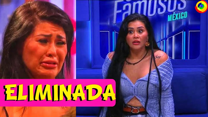 Gomita Sexta Eliminada De ‘LA CASA DE LOS FAMOSOS MÉXICO 2’