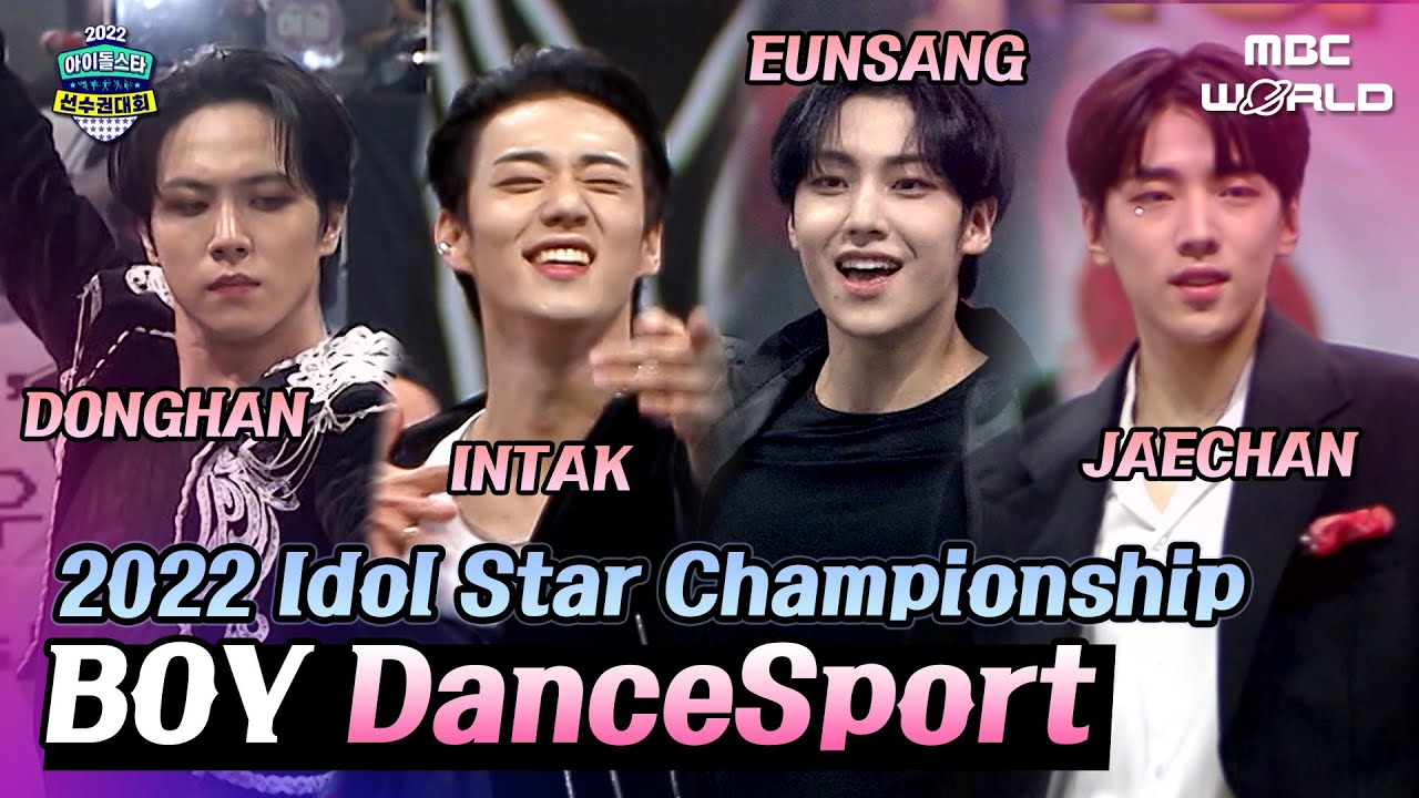 [C.C] Fierce Battle! Who's gonna take the Gold🥇 in Dance Sports ? #INTAK #EUNSANG #JAECHAN #DONGHAN