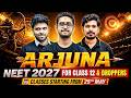 🚀 Arjuna NEET 2027 🔥 | Classes Starting From 25th May | For Class 12th &amp; Droppers 💯