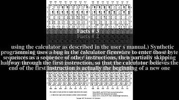 Synthetic Programming (HP-41) Top # 5 Facts
