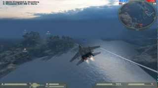 (bots) Battlefield 2 - Jet into Jet crash