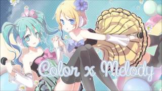 【Vocaloid】 Color x Melody - Hatsune Miku and Rin Kagamine