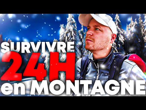 ​survire 24h en montagne (dans la neige) ft @titier5643 @akimbo