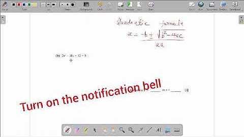 Master Quadratic formula in less than 5 minutes