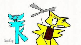 Try not to get caught challenge (animation) Yellow and Cyan