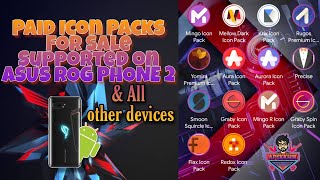Best Free Paid icon packs (100% Sale) supported on Asus ROG Phone 2 & all android Devices screenshot 1