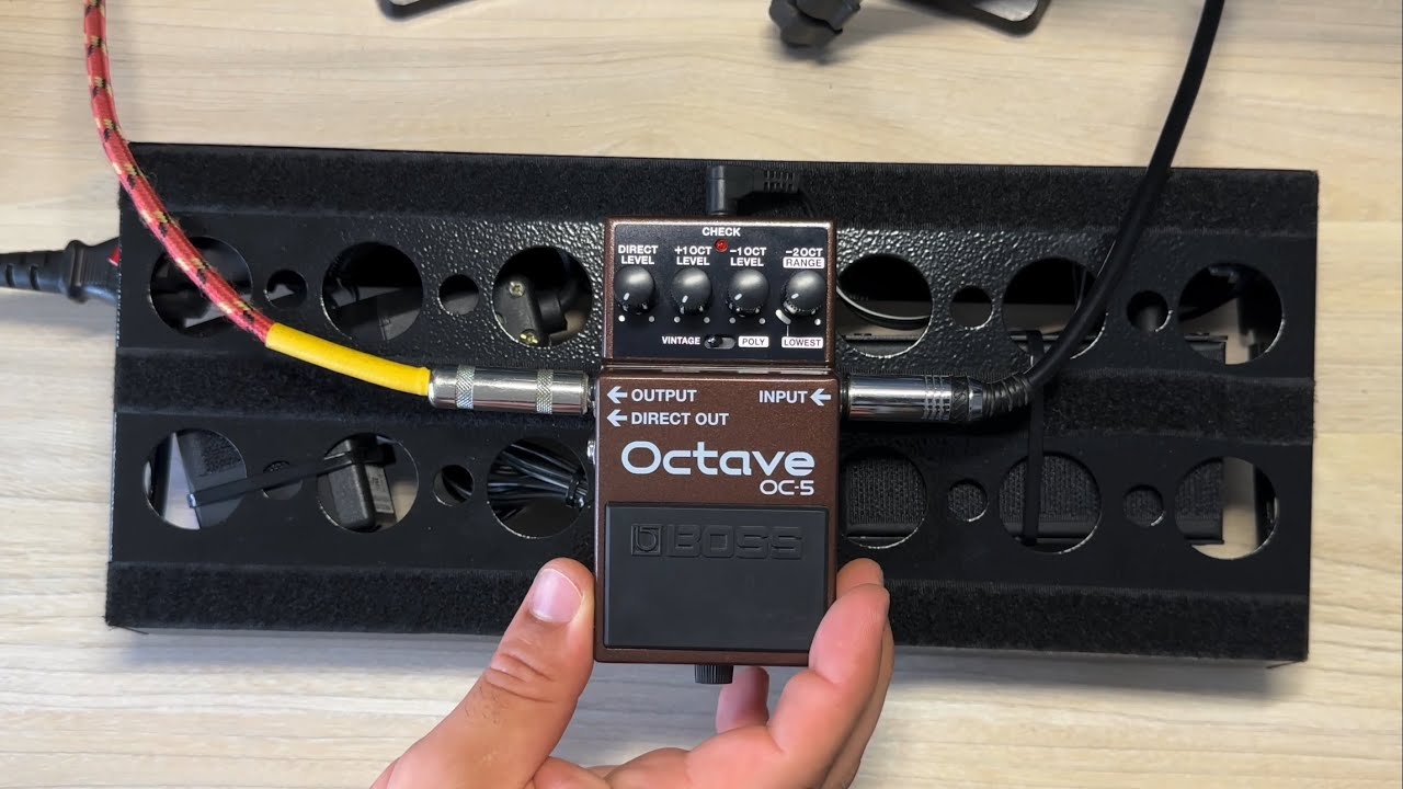 Review Pedal Boss octave OC-5| @renatobaixista - YouTube