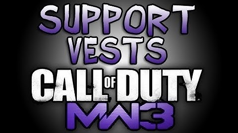 Modern Warfare 3 - Ballistic Vest - Support Strike Package