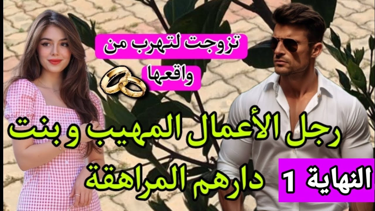 هو الوسامة والشياكة و الكاريزما و الثراء و هي شابة جميلة حلمها زوج وفقط..زواج غير متكافئ💍 النهاية 1