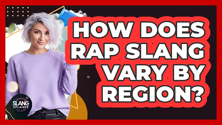 How Does Rap Slang Vary By Region?