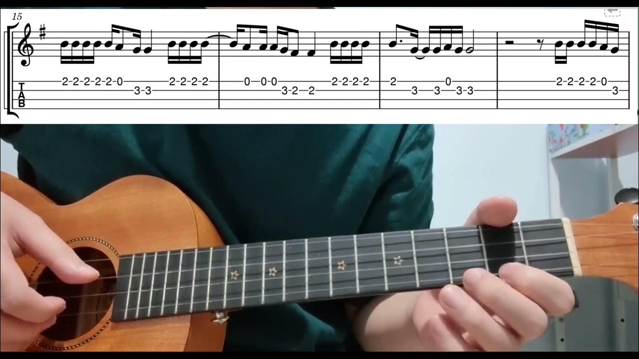 Let Her Go (Passenger) Easy Beginner Ukulele Tab With Playthrough