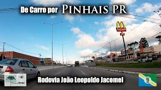 De Carro por Pinhais PR Rodovia Joao Leopoldo Jacomel gopro pinhais
