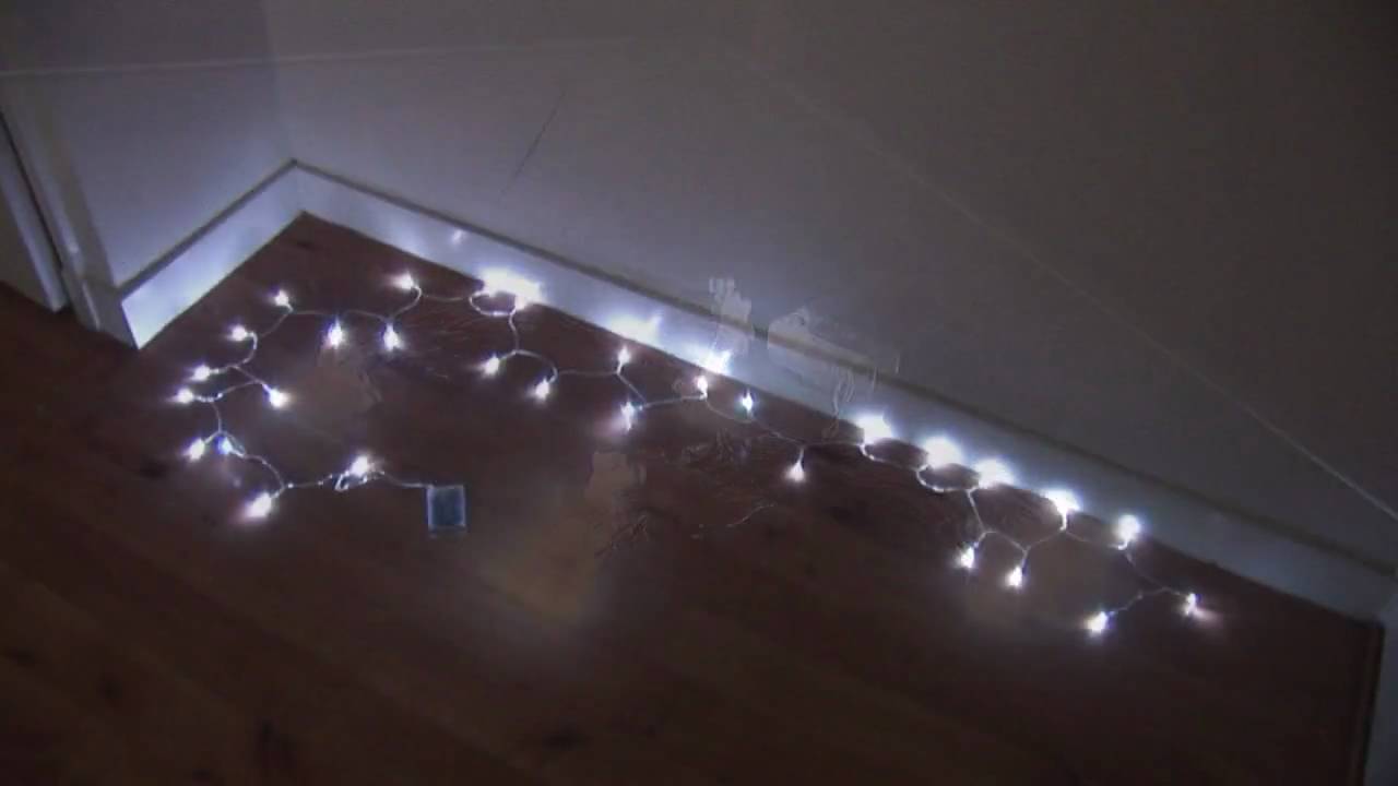 30LED 3M White Christmas LED Light 3xAA Dealextreme HD Video