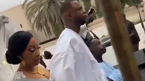 Admirez les premières images du mariage de Zeyna Ndour