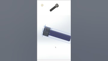 Allen Bolt #cadmonkeys #shorts #shortsfeed #viralreels #solidworks #design  #drawing #3ddesign