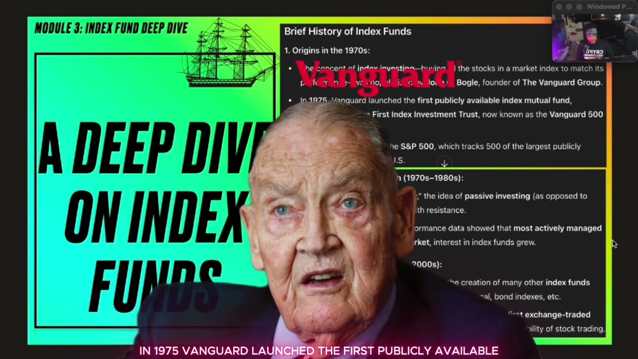 MODULE 3 - INDEX FUND & ETF DEEP DIVE