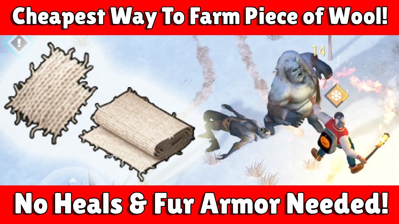 Cheapest Way To Farm Piece of Wool For Crafting Woolen Fabric & Reinforced Fur Clothes In LDOE!