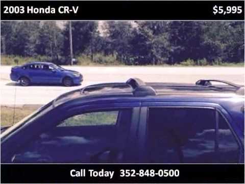 2003 Honda CR-V Used Cars Spring Hill FL - YouTube