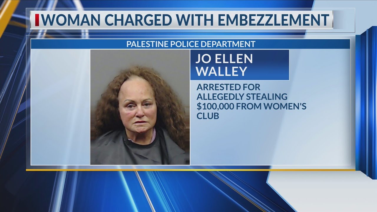 Woman accused of embezzling over $100k from East Texas nonprofit - YouTube
