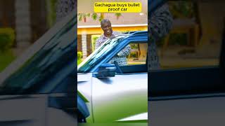 Gachagua Armored Car Ride, It Can Detect Attacks