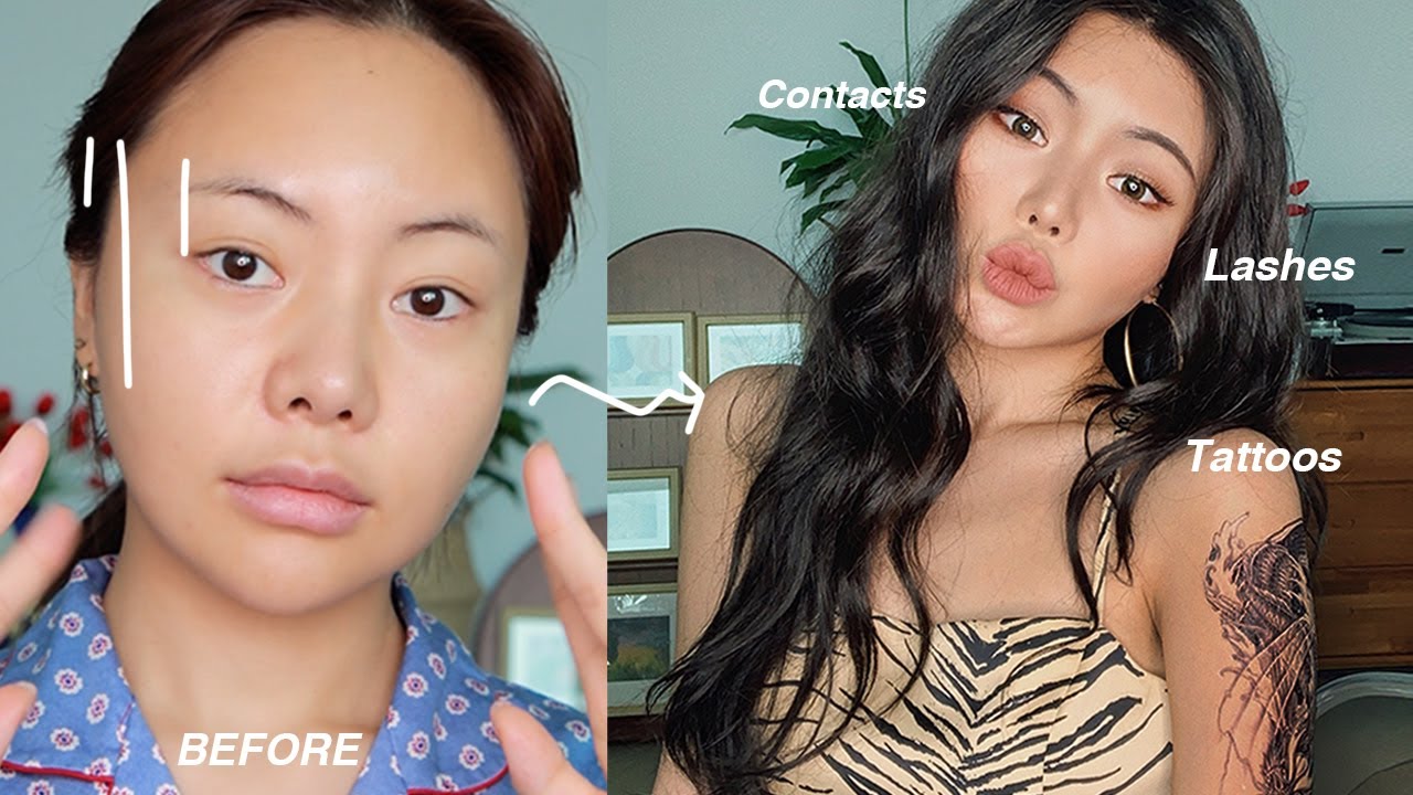 Asian Baby Girl ABG Transformation Makeup