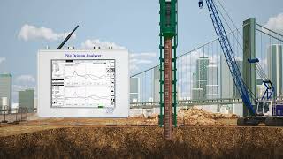 Pile Driving Analyzer Pda-8G Animation
