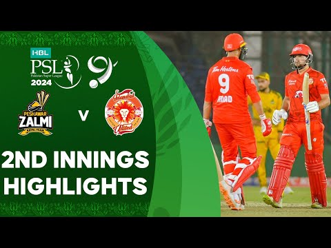 2nd Innings Highlights | Peshawar Zalmi vs Islamabad United | Match 33 | HBL PSL 9 | M1Z2U