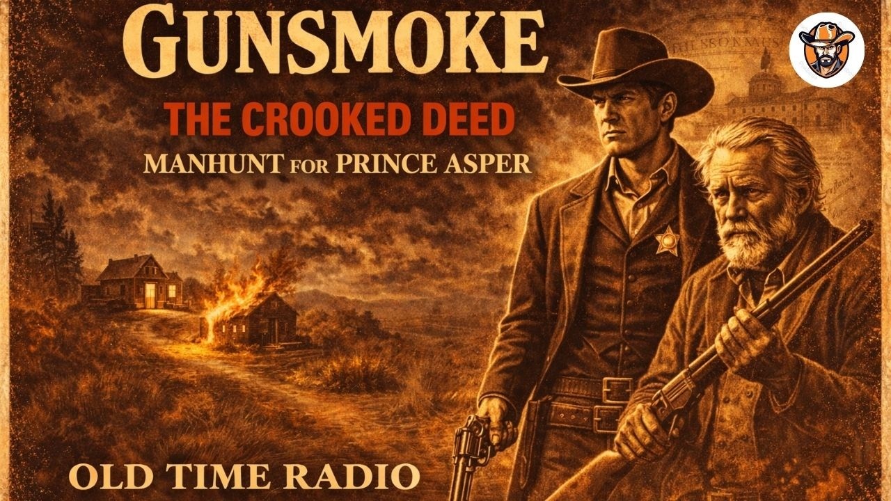 Gunsmoke | A Crooked Deed Sparks a Manhunt for Prince Asper – Old Time Radio