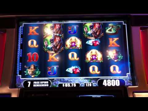 Exotic warrior slot machine