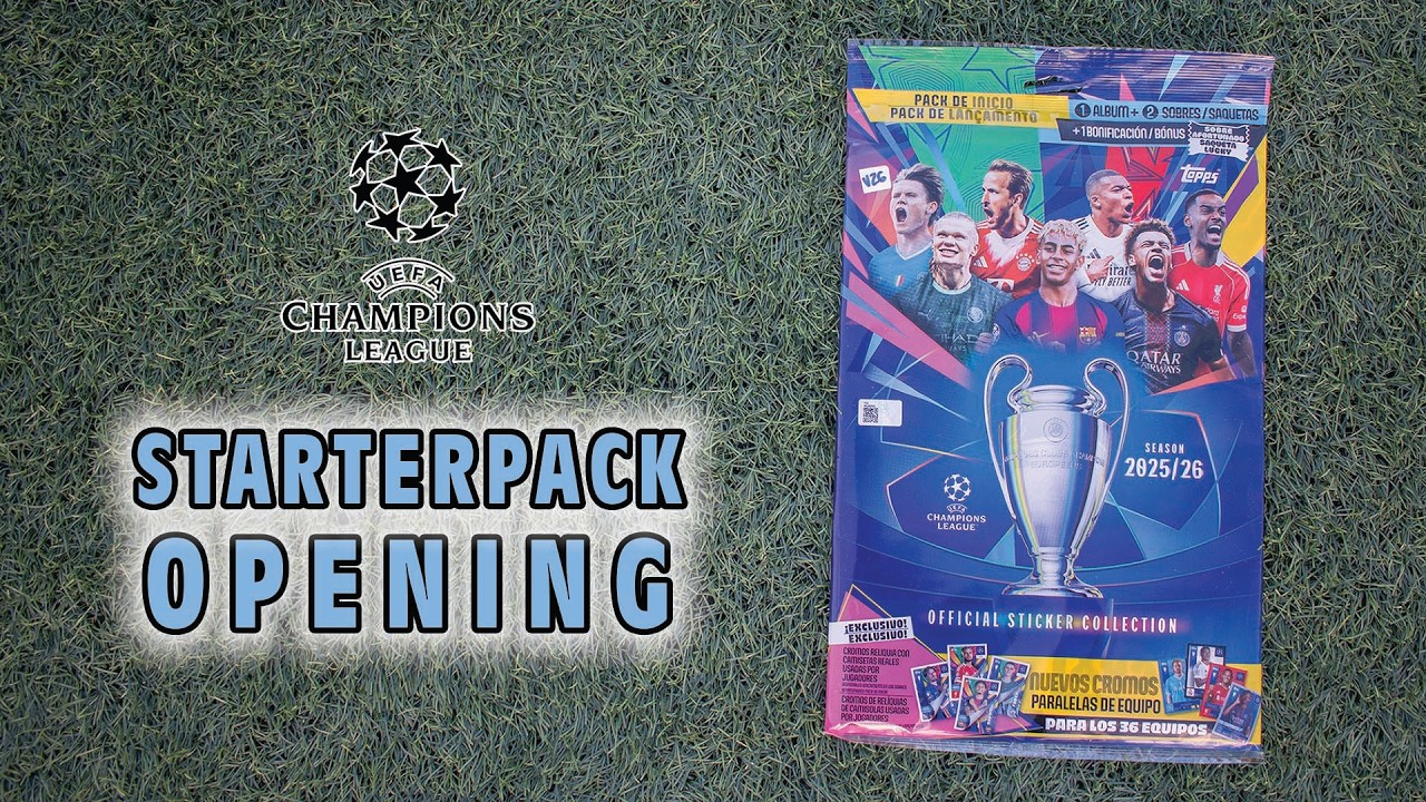 2025/2026 TOPPS Champions League STARTERPACK OPENING