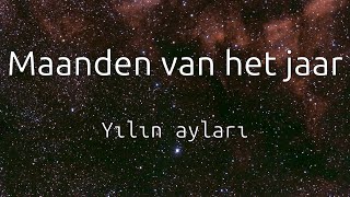 Hollandaca öğrenmek: Yılın ayları Resimi