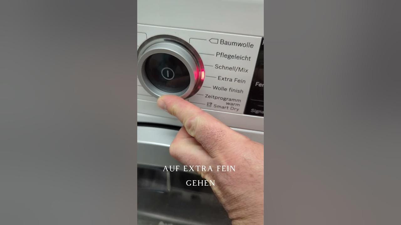 Bosch Trockner Serie 8 Fehlermeldung Symbole Wie starte ich das Reinigungsprogramm meines Bosch Serie 8
