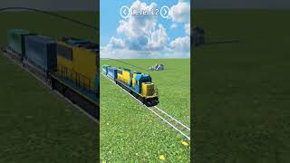 The crazy train spins and then crashes into cars and large rocks #traingame #trainsimulatorgame screenshot 1