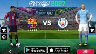 I HAVE THE NEW FOOTBALL LEAGUE 2027 BETA AND IT'S INCREDIBLE! COMING TO PLAY STORE SOON