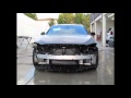 BMW 750 front end collision repair