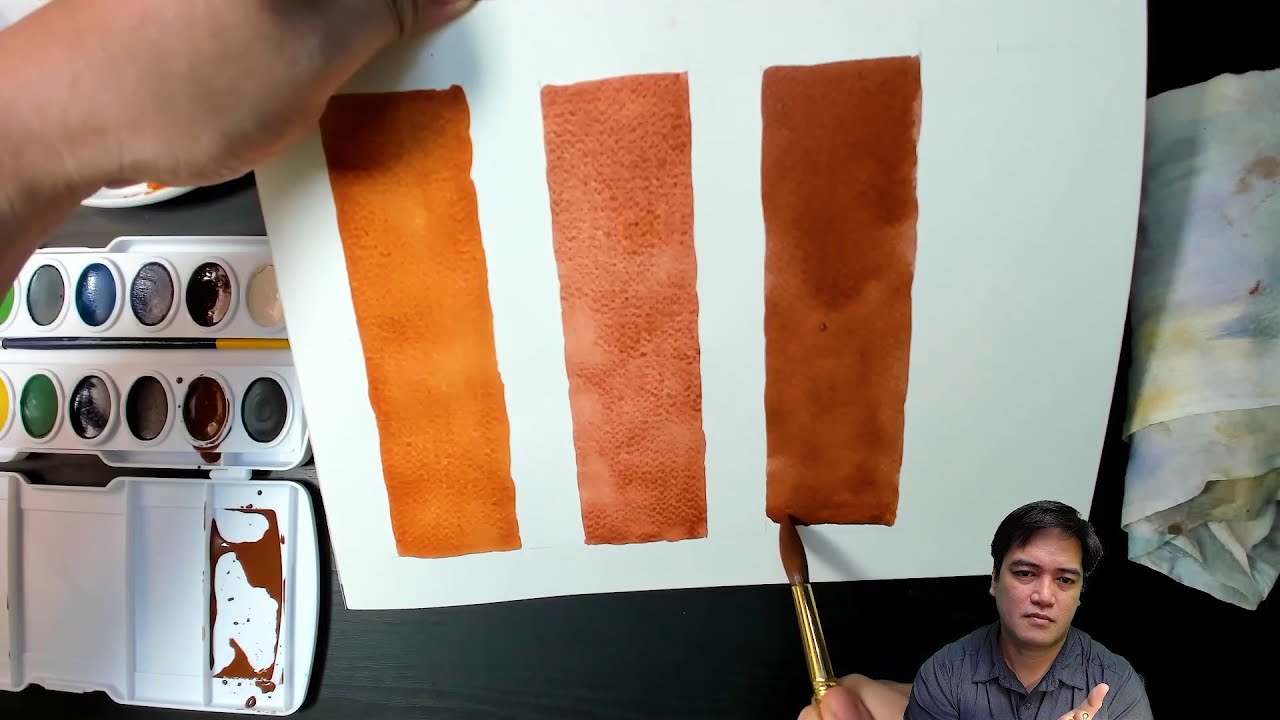 Basic Material and Flat Wash Technique YouTube