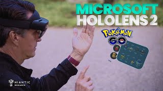 Microsoft and Niantic Partnered For A HoloLens Version Of Pokemon Go