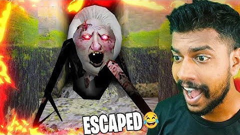 EPIC TUNNEL ESCAPE FROM GRANNY'S HOUSE 🥵!! Granny 3 Enhanced Edition