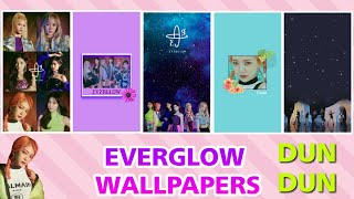 EVERGLOW DUN DUN - WALLPAPER | Tutorial | Kpop Wallpaper | Lockscreen |  PicsArt screenshot 1