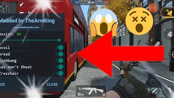 MODERN OPS MOD MENU (NO RECOIL NO SPREAD FOV) AND MORE!!! (Android mod menu!)